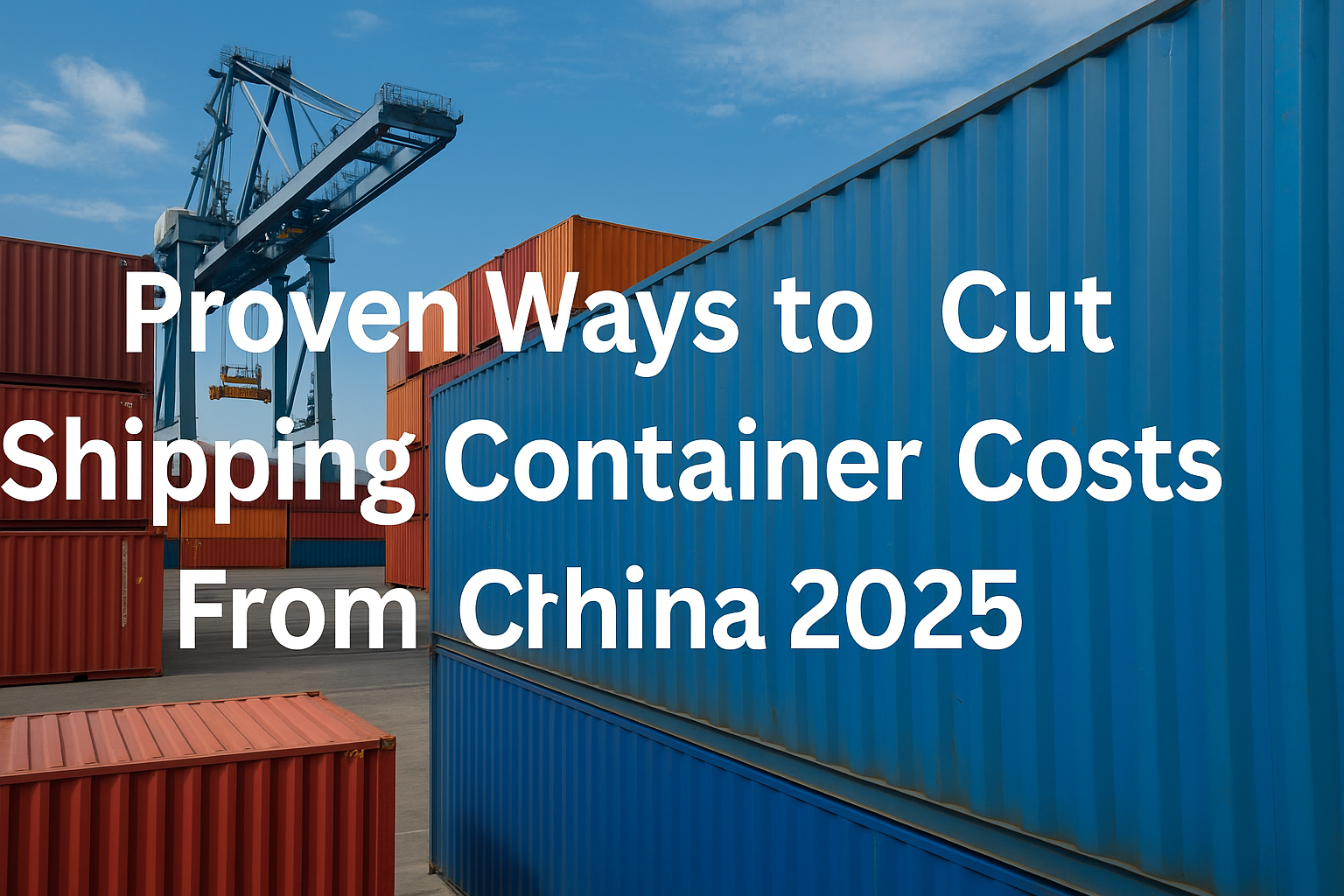 Shipping containers at a busy China port with cranes loading cargo for export.