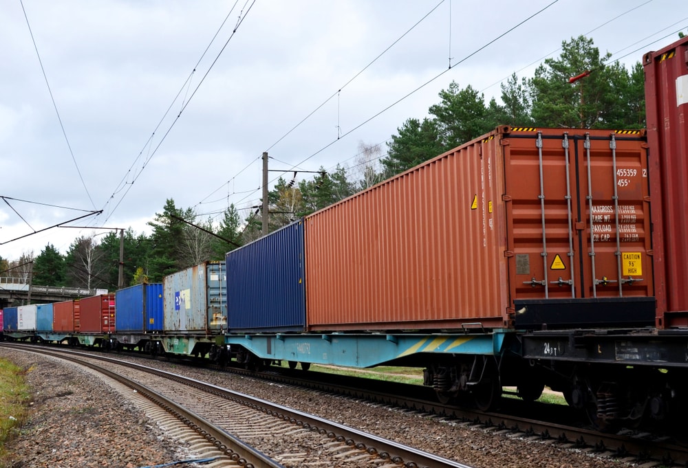 china europe freight train