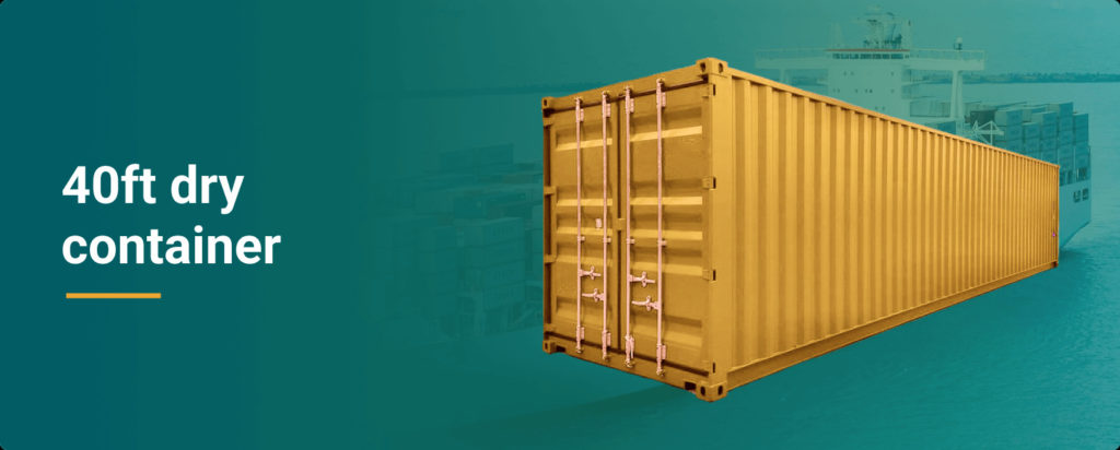 container pricing from China
