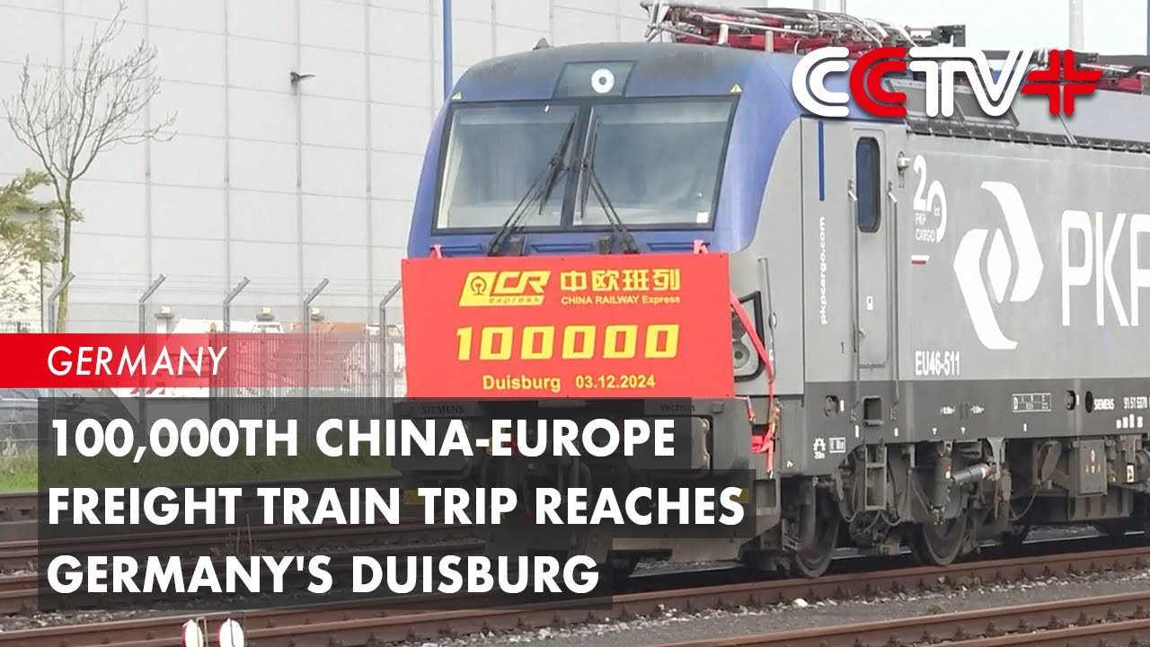china to europe train route map