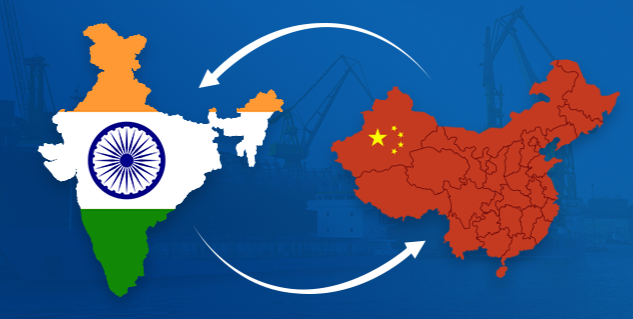 china to india import