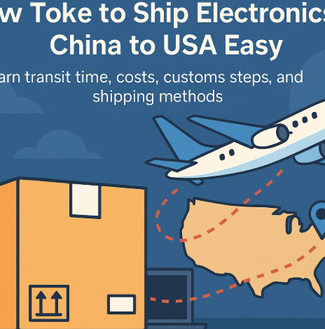 how long does it take to ship electronics from china to usa