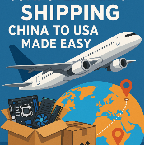 computer parts shipping china to usa