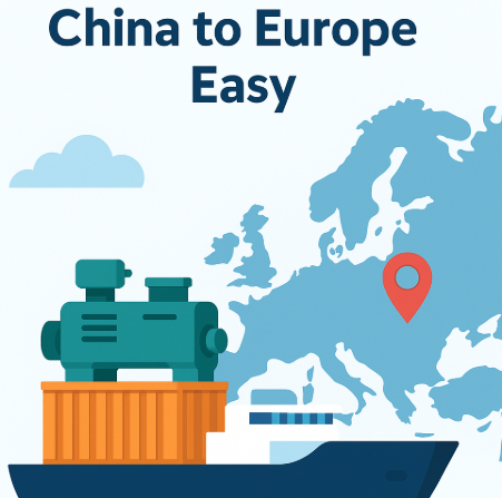 shipping requirements for machinery from china to europe