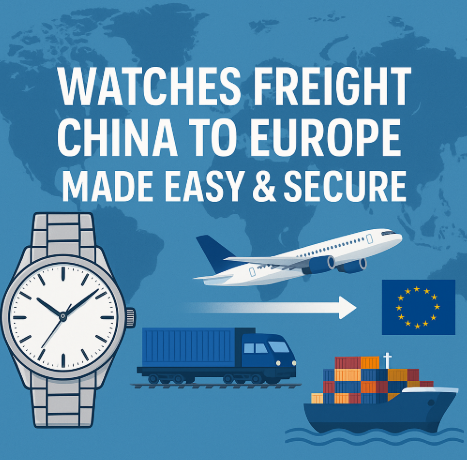 watches freight china to europe