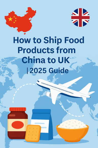 how to ship food products from china to uk