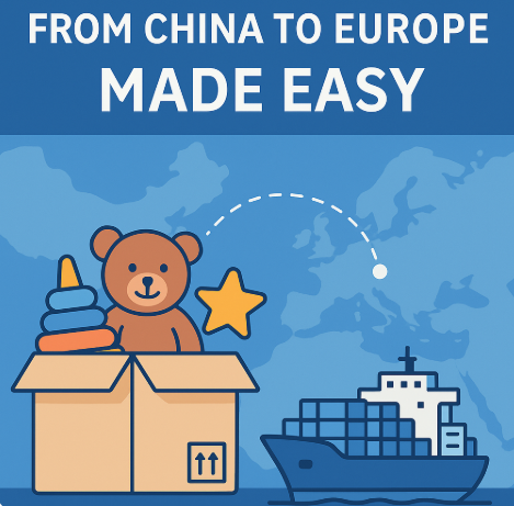 time to ship toys from china to europe