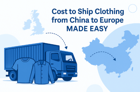 cost to ship clothing from china to europe
