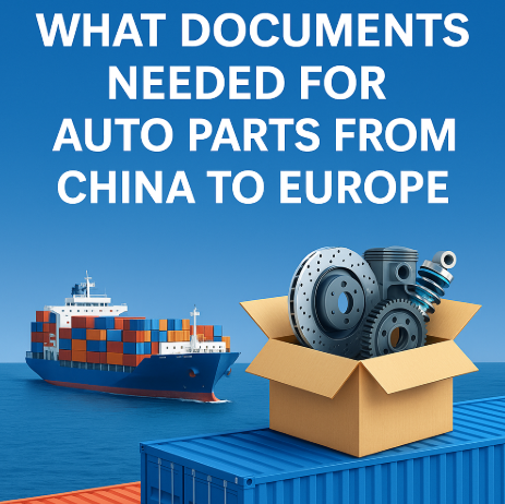 what documents needed for auto parts from china to europe