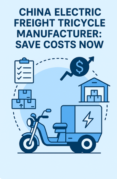 china electric freight tricycle manufacturer