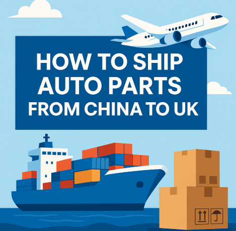 how to ship auto parts from china to uk