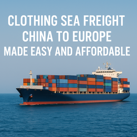 clothing sea freight china to europe