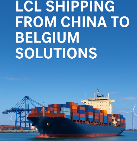 reliable LCL shipping from China to Belgium