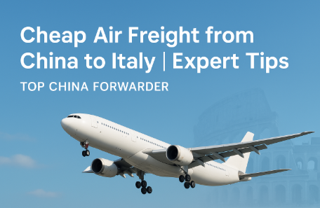 cheap air freight from China to Italy