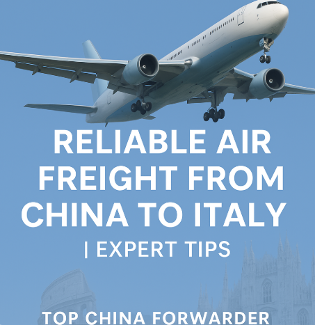 reliable air freight from China to Italy
