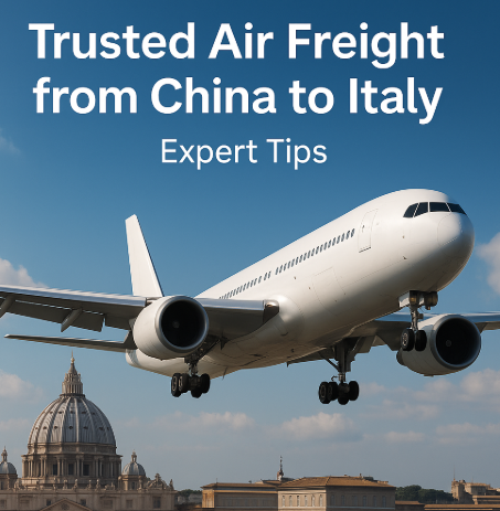 trusted air freight from China to Italy