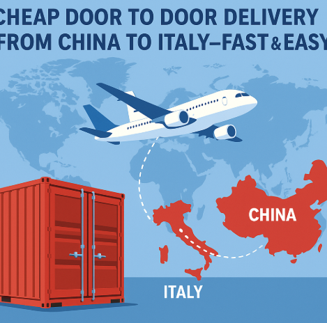 cheap door to door delivery from China to Italy