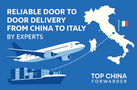 reliable door to door delivery from China to Italy
