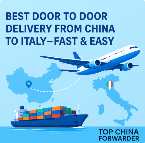 best door to door delivery from China to Italy