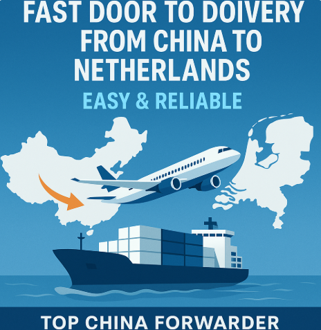 fast door to door delivery from China to Netherlands