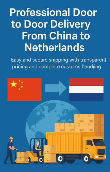 professional door to door delivery from China to Netherlands