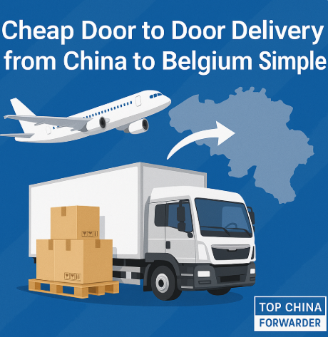 cheap door to door delivery from China to Belgium