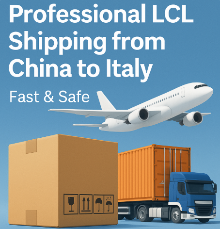 professional LCL shipping from China to Italy