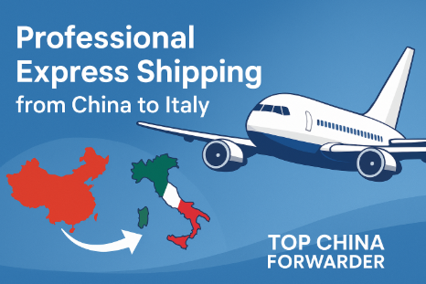 professional express shipping from China to Italy
