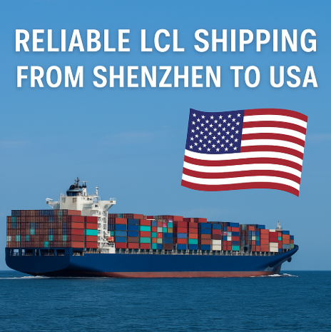 reliable LCL shipping from Shenzhen to USA