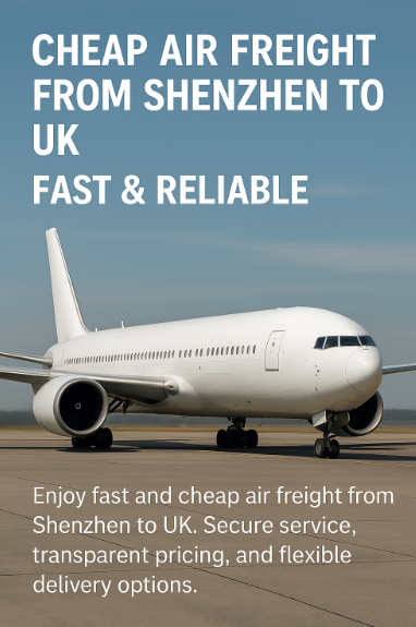cheap air freight from Shenzhen to UK