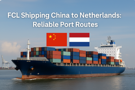 FCL shipping china to netherlands