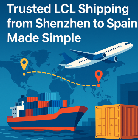 trusted LCL shipping from Shenzhen to Spain