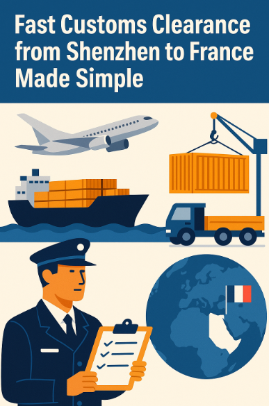 fast customs clearance from Shenzhen to France