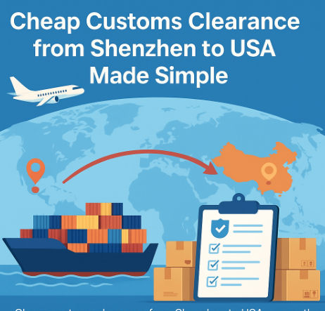 cheap customs clearance from Shenzhen to USA