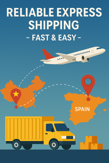 reliable express shipping from Shenzhen to Spain