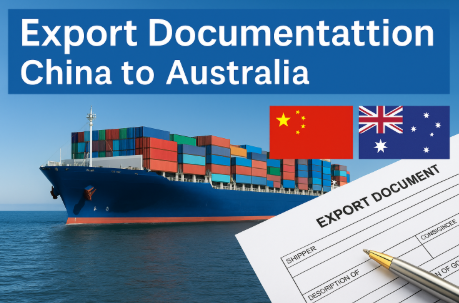 export documentation china to australia