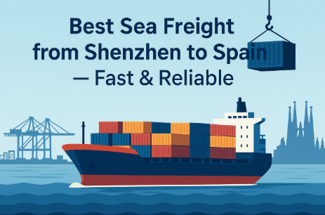 best sea freight from Shenzhen to Spain