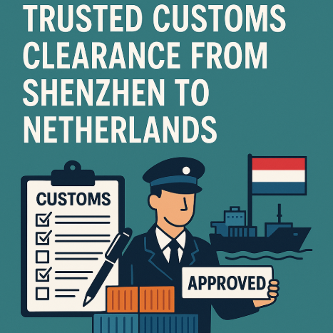 trusted customs clearance from Shenzhen to Netherlands