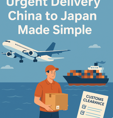 urgent delivery china to japan