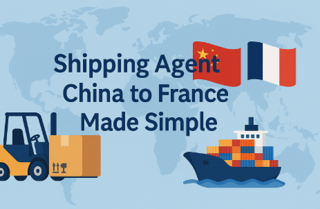 shipping agent china to france