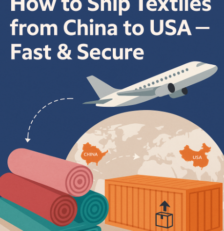 how to ship textiles from china to usa