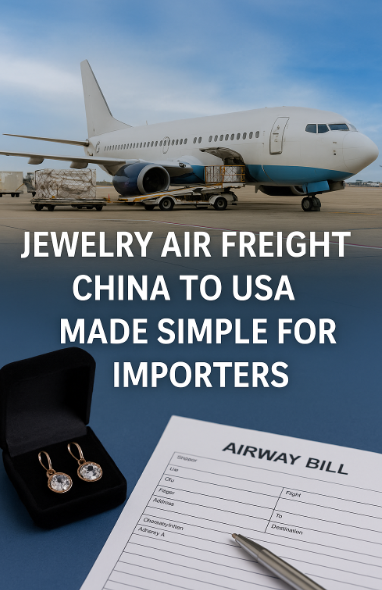 jewelry air freight china to usa