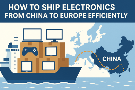 how to ship electronics from china to europe