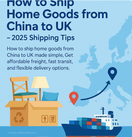 how to ship home goods from china to uk