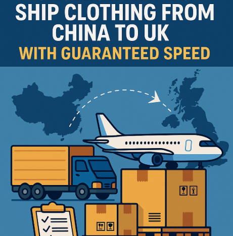 fastest way to ship clothing from china to uk