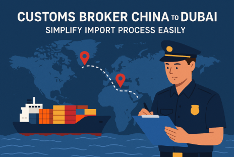 customs broker china to dubai