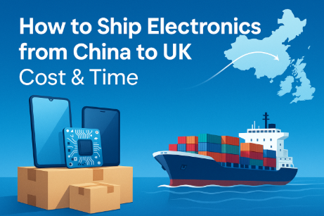 how to ship electronics from china to uk