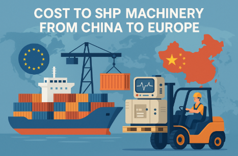 cost to ship machinery from china to europe