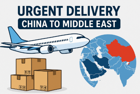 urgent delivery china to middle east