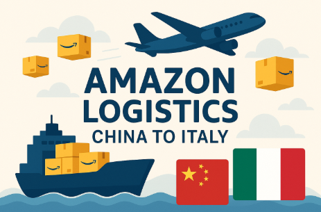 amazon logistics china to italy